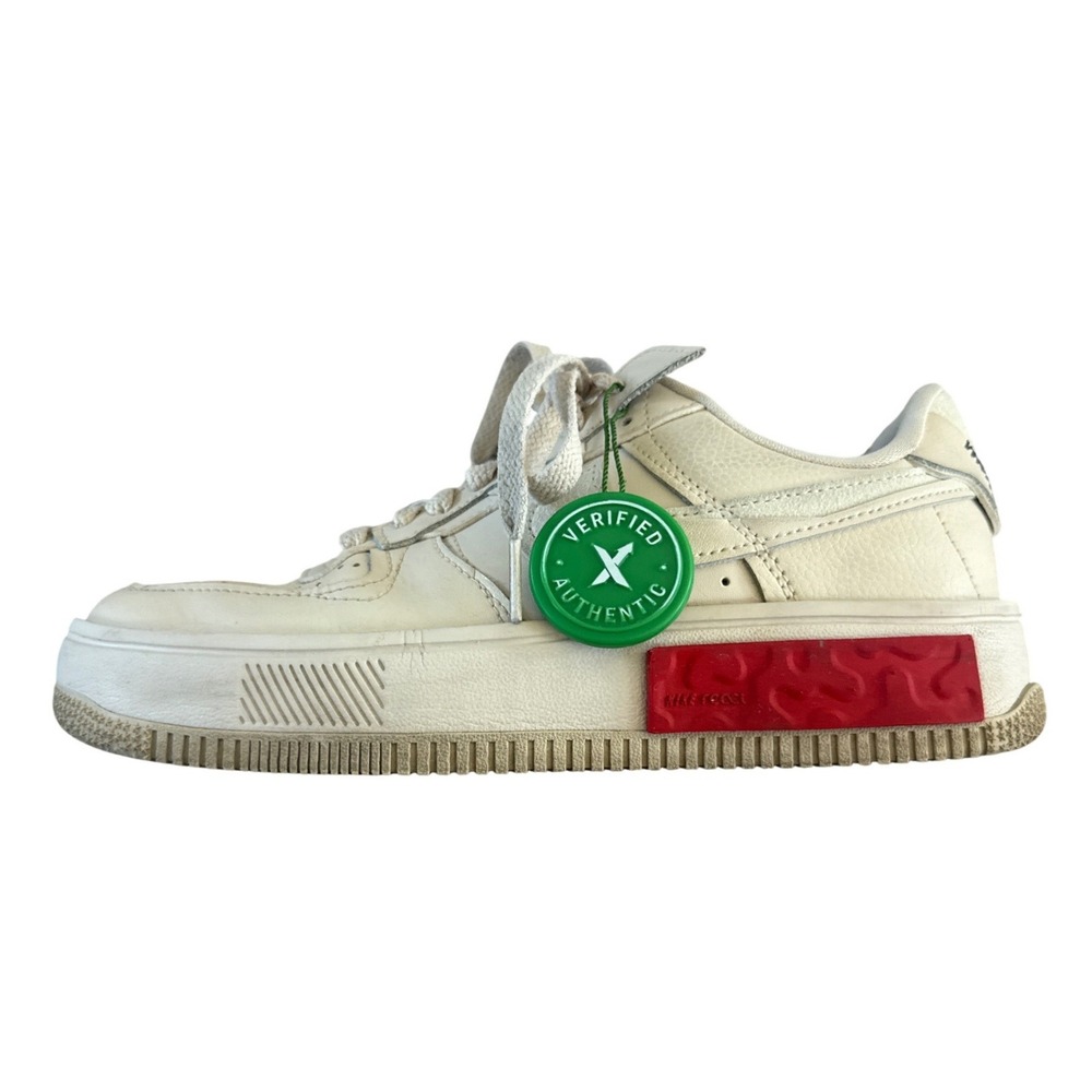 Nike Air Force 1 Fontanka Pearl White University Red DA7024-200 Womens Size 7 - Picture 6 of 11